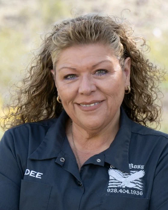 Dee Taylor, co-owner of Gun Boss in Bullhead City, Arizona